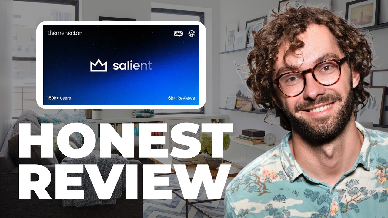 Обзор конструктора сайтов Salient Website Builder — посмотрите видео перед использованием.