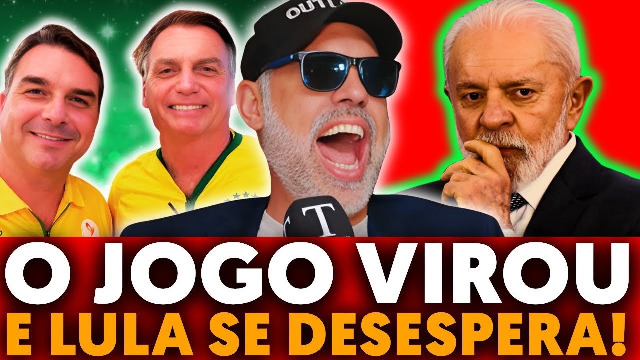 🚨 ALLAN DOS SANTOS: LULA ESTÁ DESESPERADO COM FLÁVIO BOLSONARO!