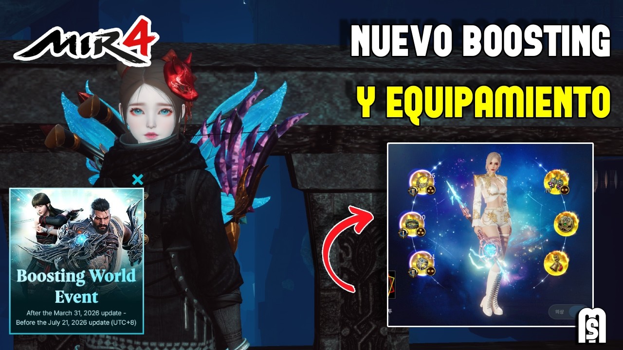 NUEVA MEGA ACTUALIZACI&Oacute;N DE MIR4, LLEGA NUEVO ITEM Y SERVIDOR BOOSTING