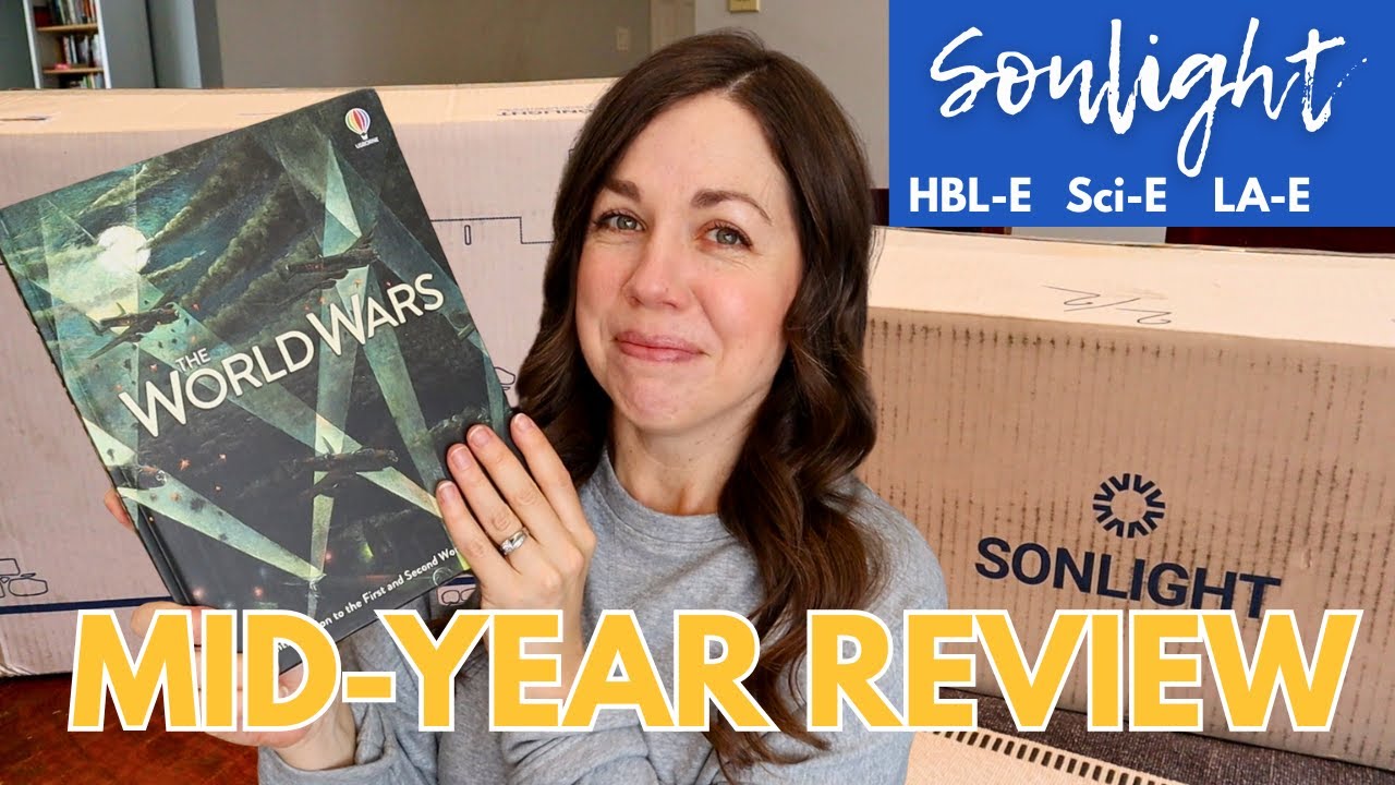 Midyear Homeschool Update using Sonlight HBL-E, Sonlight Science E, and Language Arts E