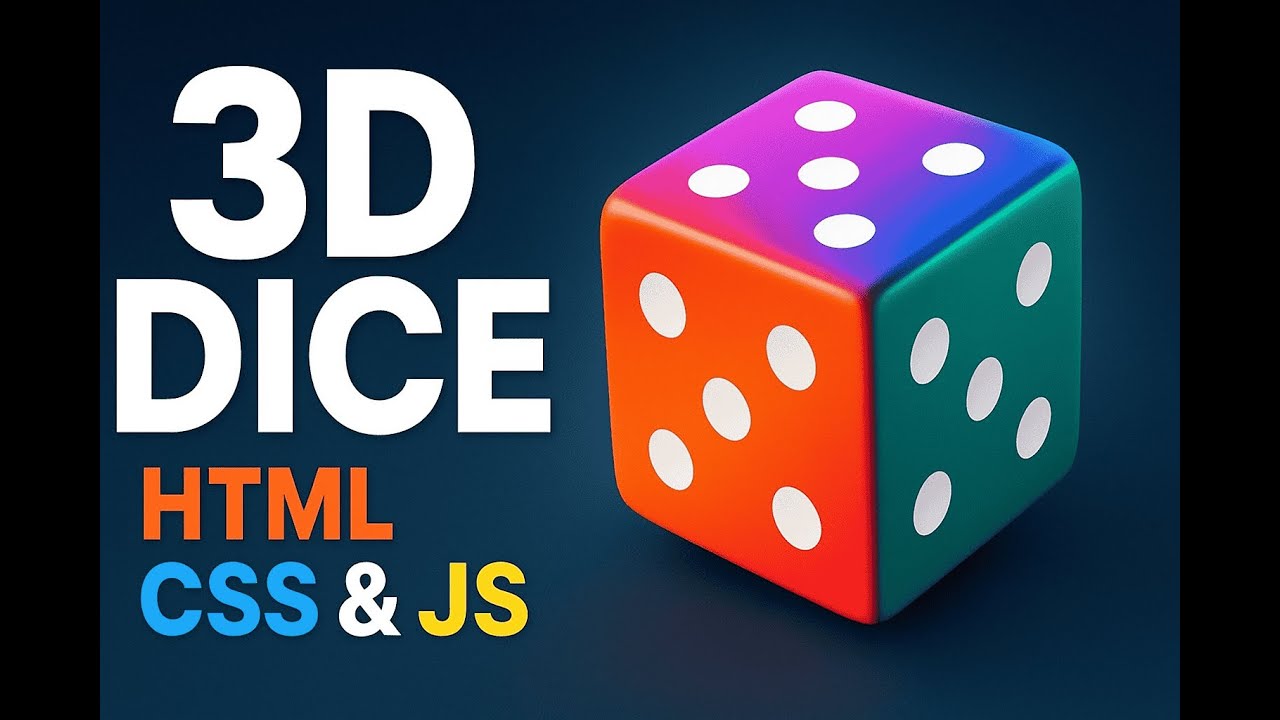 3D Dice / CSS Transform Demo
