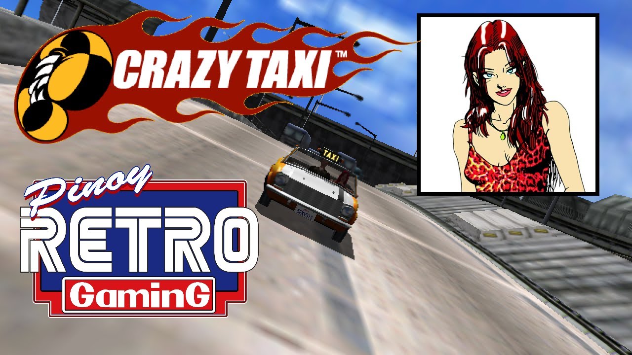 Crazy Taxi (Dreamcast) - (Arcade Mode | Gena | Crazy Rank | Longplay)