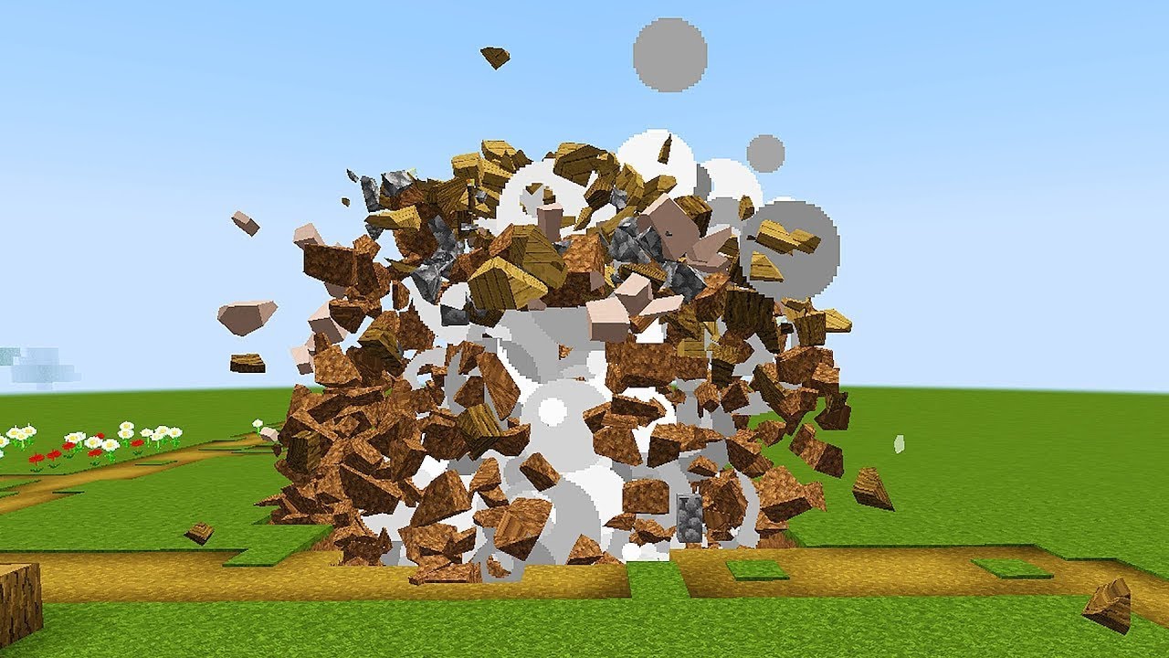 Realistic Explosive be like...! Minecraft