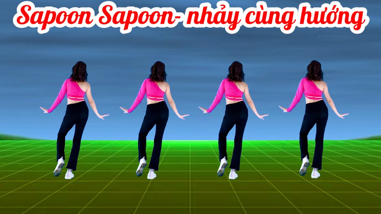 SAPOON SAPOON - B&Agrave;I NHẢY C&Ugrave;NG HƯỚNG DỄ TẬP👉hướng dẫn nhịp đếm bấm 🔻link dưới nh&eacute;