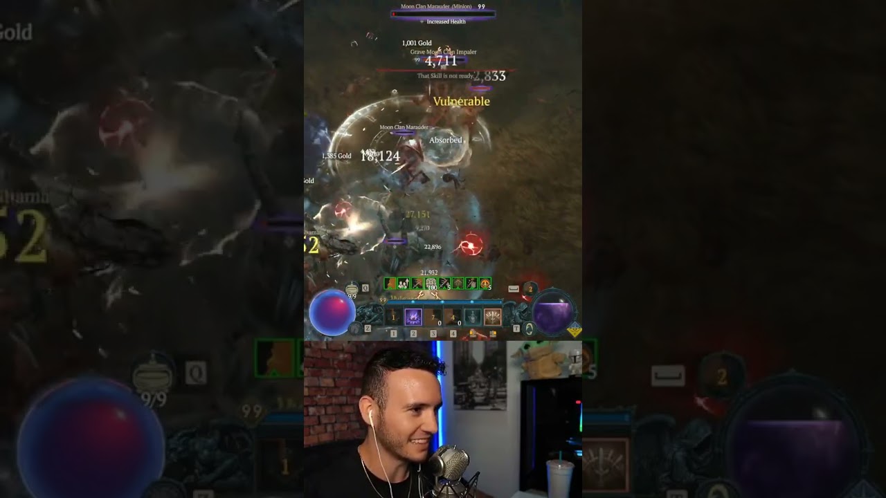 Just hit level 100 on Diablo 4! Twitch/Quest