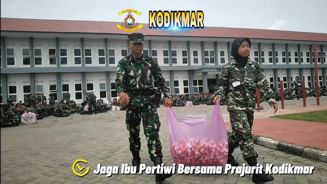 Demi Lestarikan Bumi Pertiwi., KODIKMAR Tanamkan Semangat GO GREEN Kepada Para Siswa