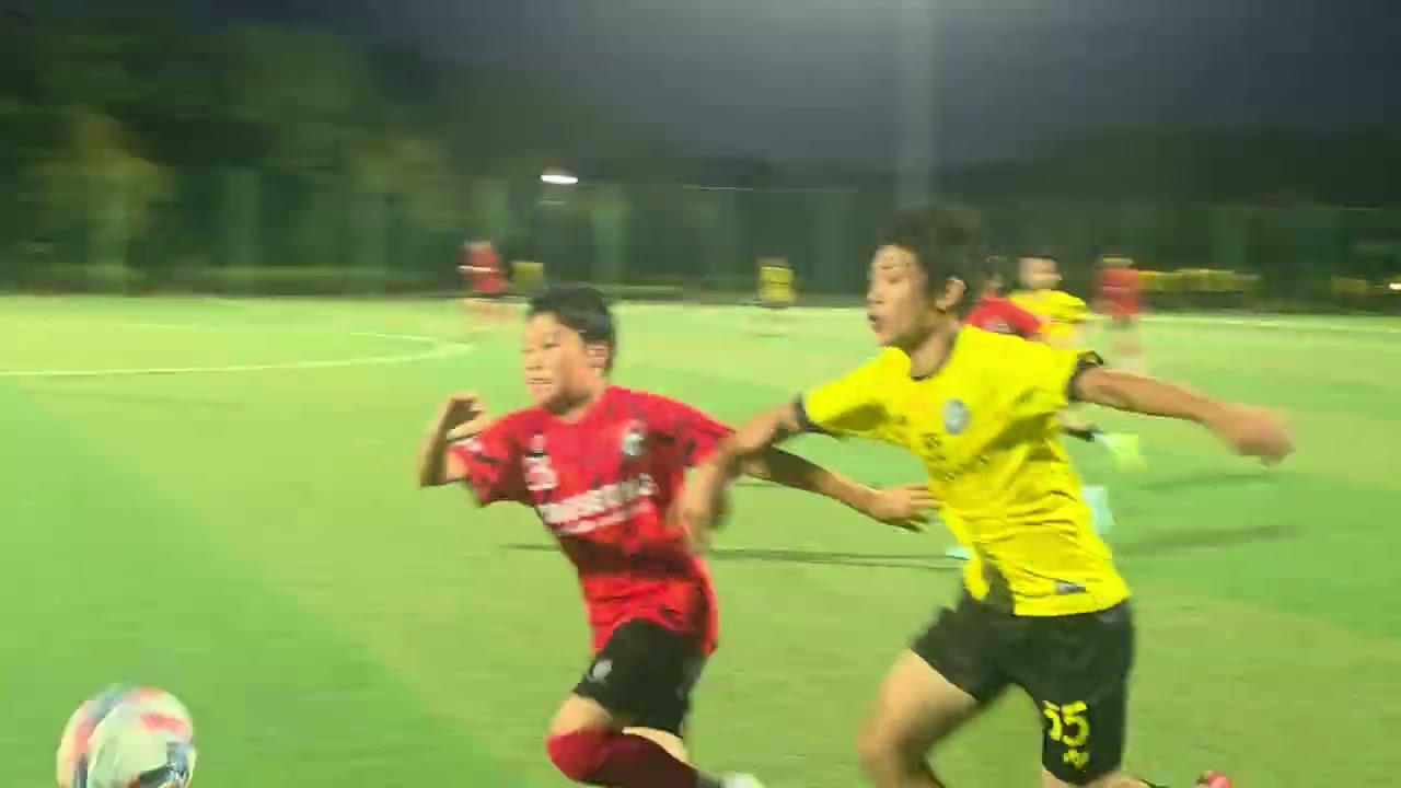 친선경기 1학년(전반전)충북청주직지FC U-15 1 : 1 대성중학교2025-09-16 흥덕구장