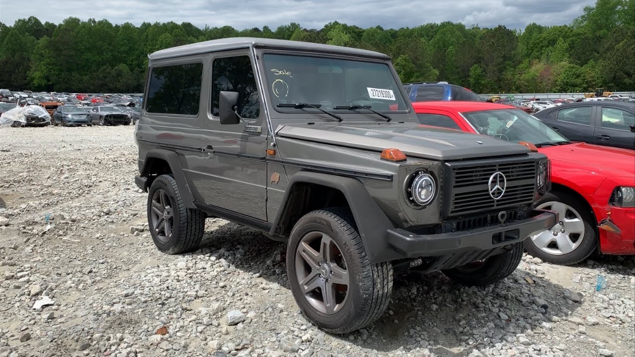 Copart Walk Around + CHEAP Mercedes Benz G-Class G Wagon!