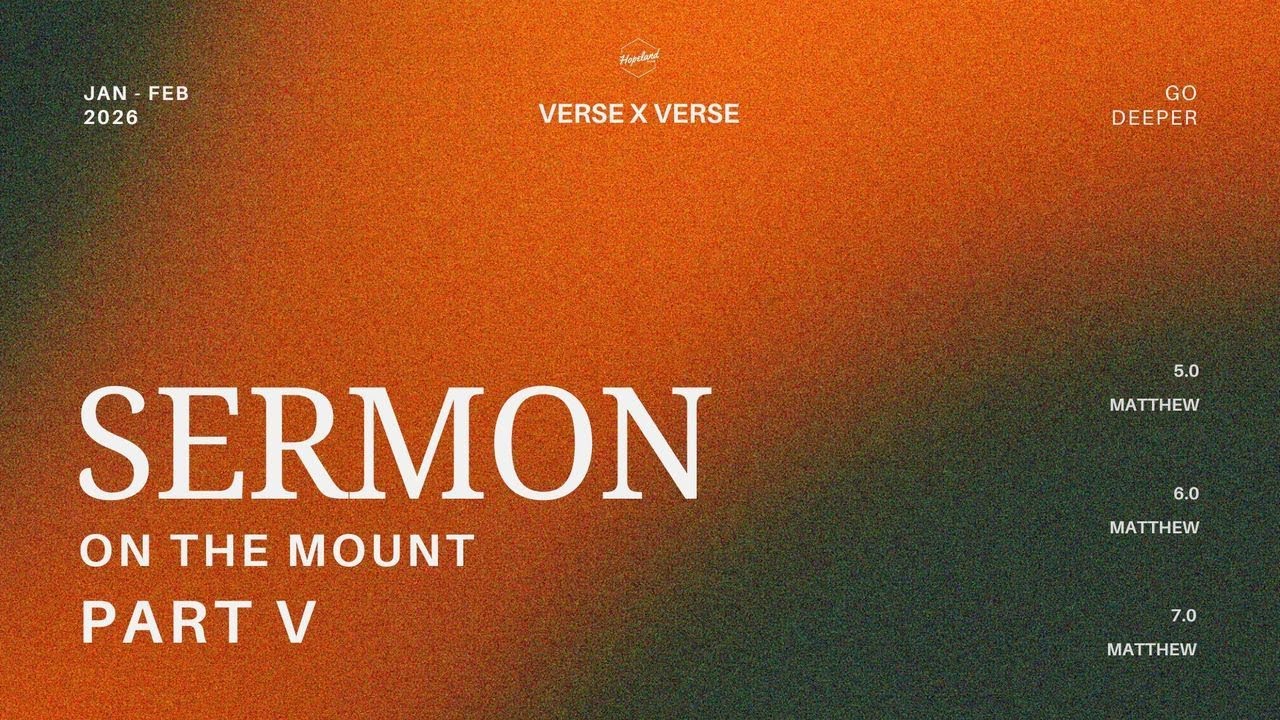 Sermon on the Mount - Part 5 | Shawn Mandoli