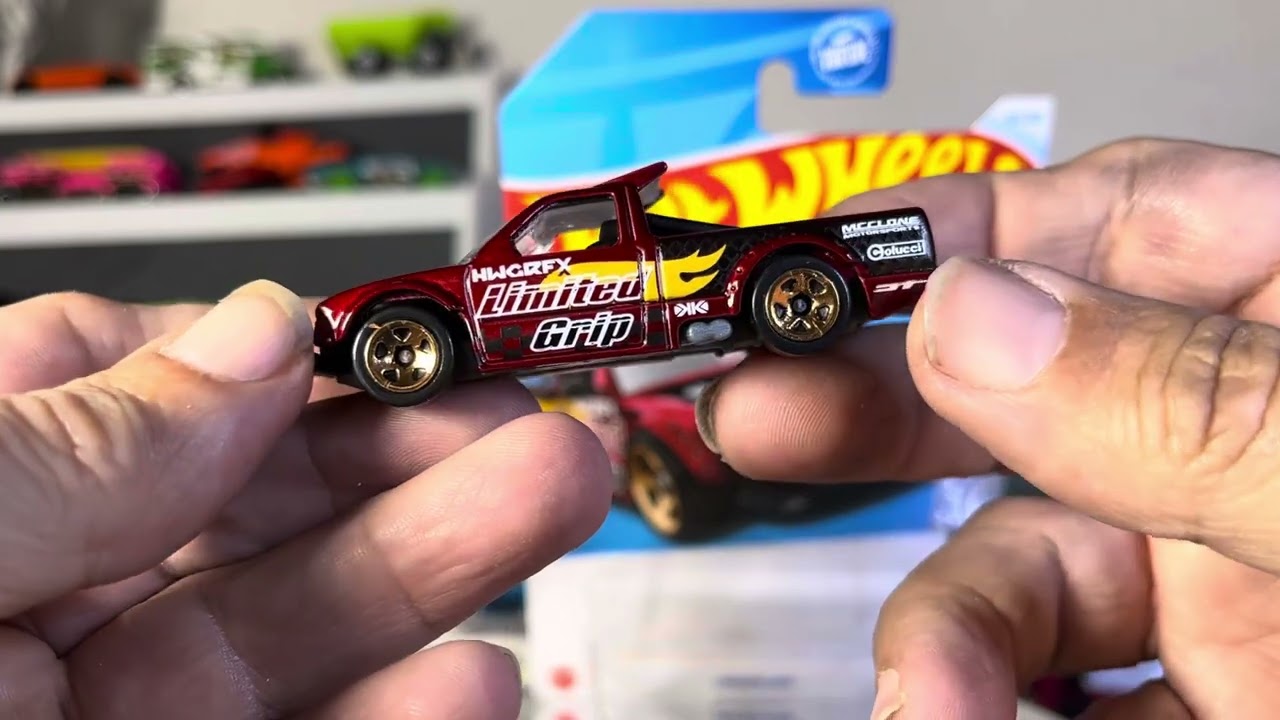 Hotwheels red limited grip truck review