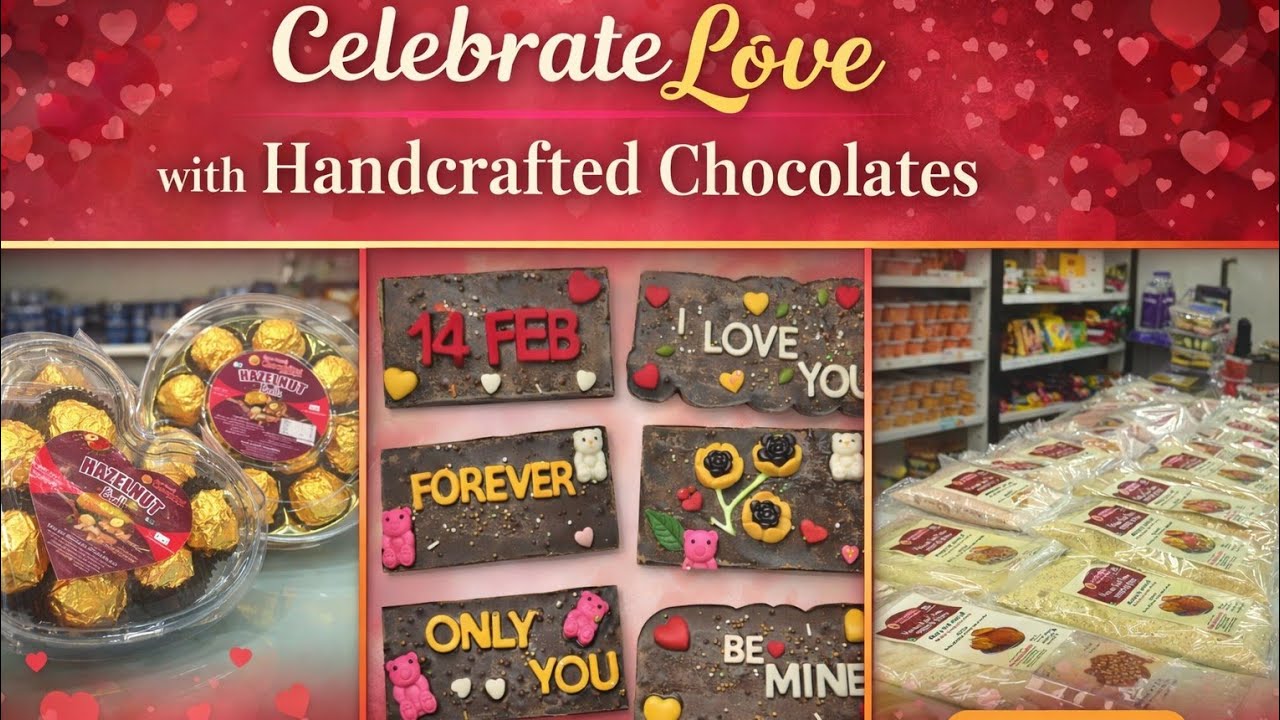 Valentine Special Chocolates 💝 | Handcrafted Love Chocolates Making & Packing | Small Business Vlog