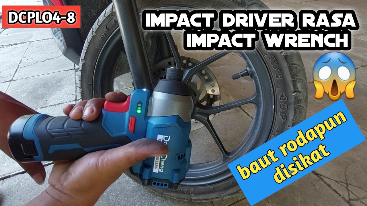 Impact Driver DongCheng 12v DCPLO4-8, Kecil-kecil cabet rawit  #dongcheng