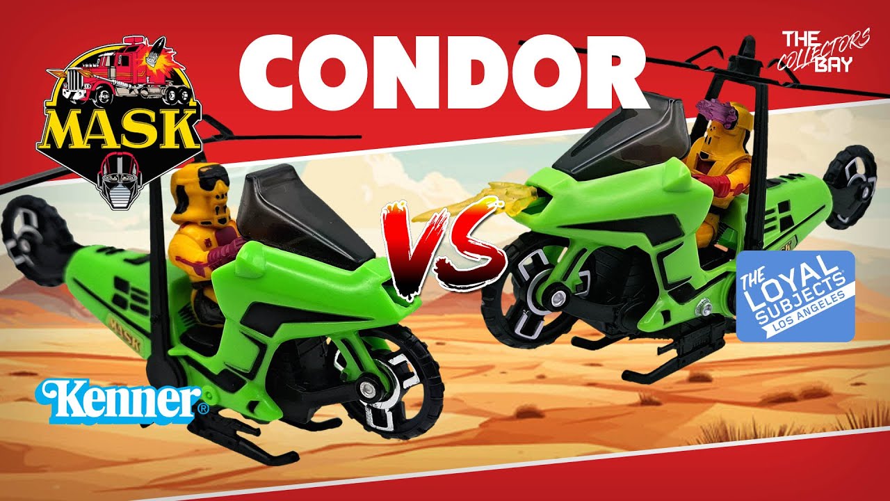 Condor Vergleich! | Kenner VS. The Loyal Subjects | M.A.S.K. | The Collectors Bay