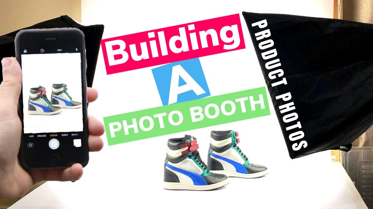Product Photography - How To Build A Photo Booth Table for $200