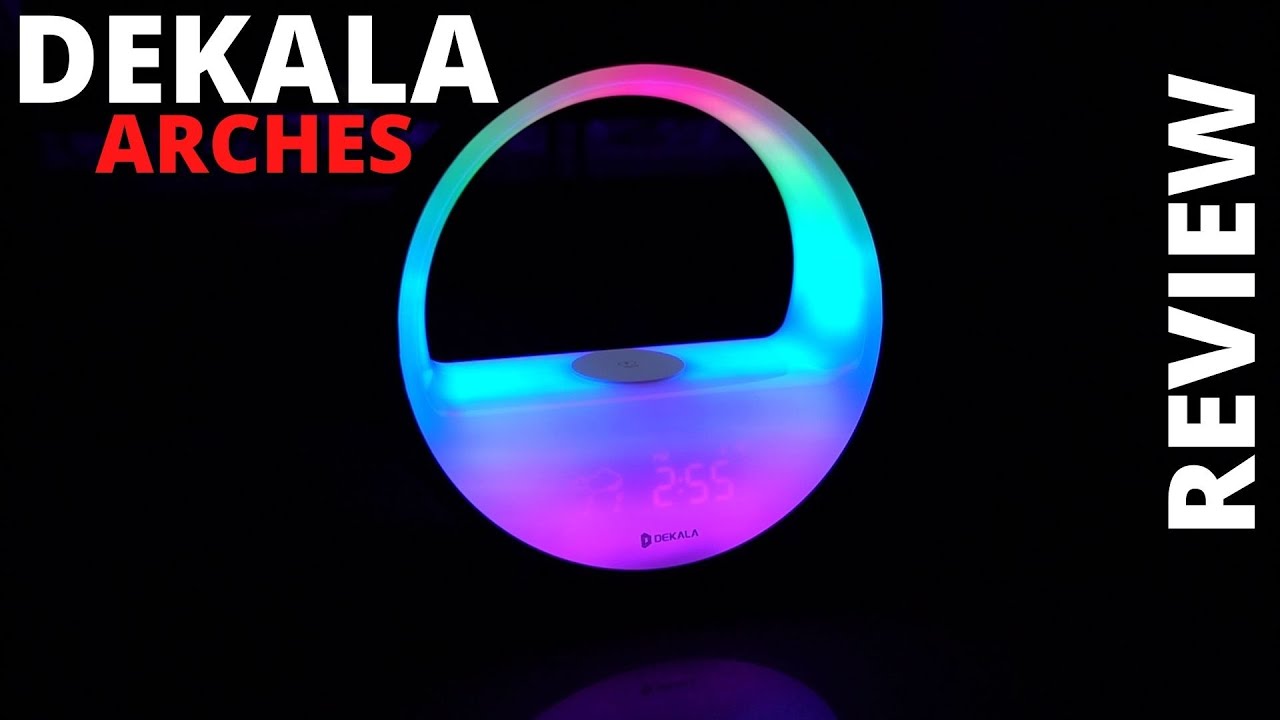Smart Ambient Light & Alarm Clock | Dekala Arches Review