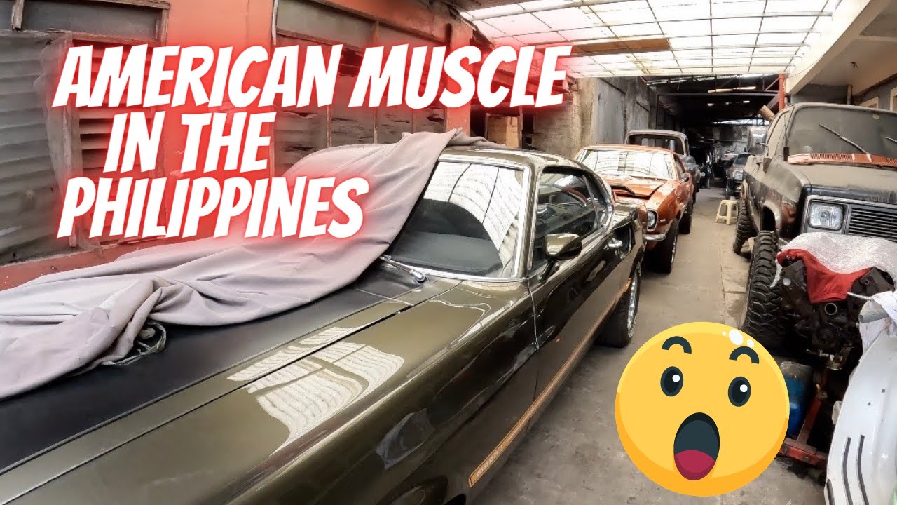 ТАК КРУТО ВИДЕТЬ... АМЕРИКАНСКИЕ МУСКУЛЫ здесь, на ФИЛИППИНАХ #car