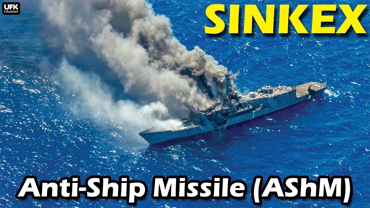 Anti-Ship Missile (AShM) Naval Strike Missiles used in Sinking Exercise (SINKEX).