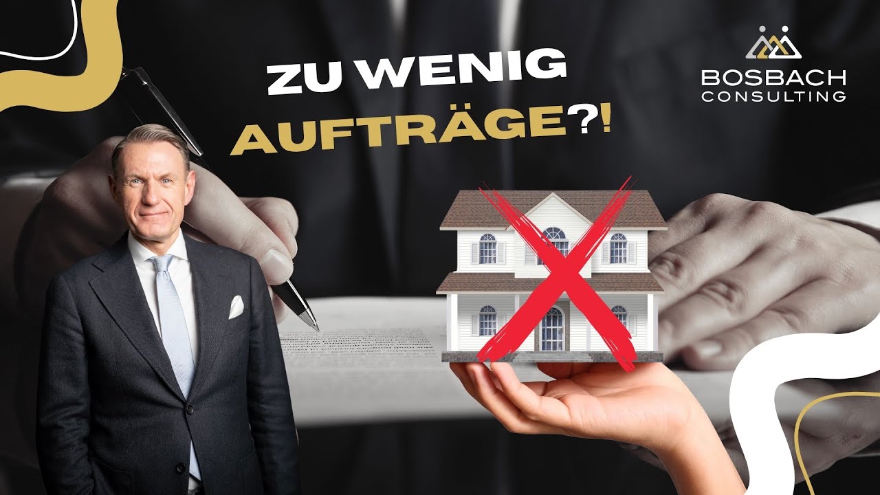 Zu wenig oder schlechte Auftr&auml;ge?