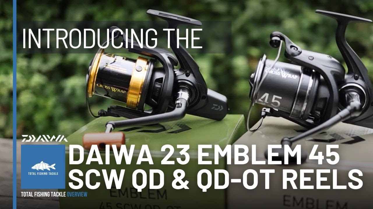 Новые катушки Daiwa 23 Emblem 45 SCW QD | Премиальные характеристики по доступной цене