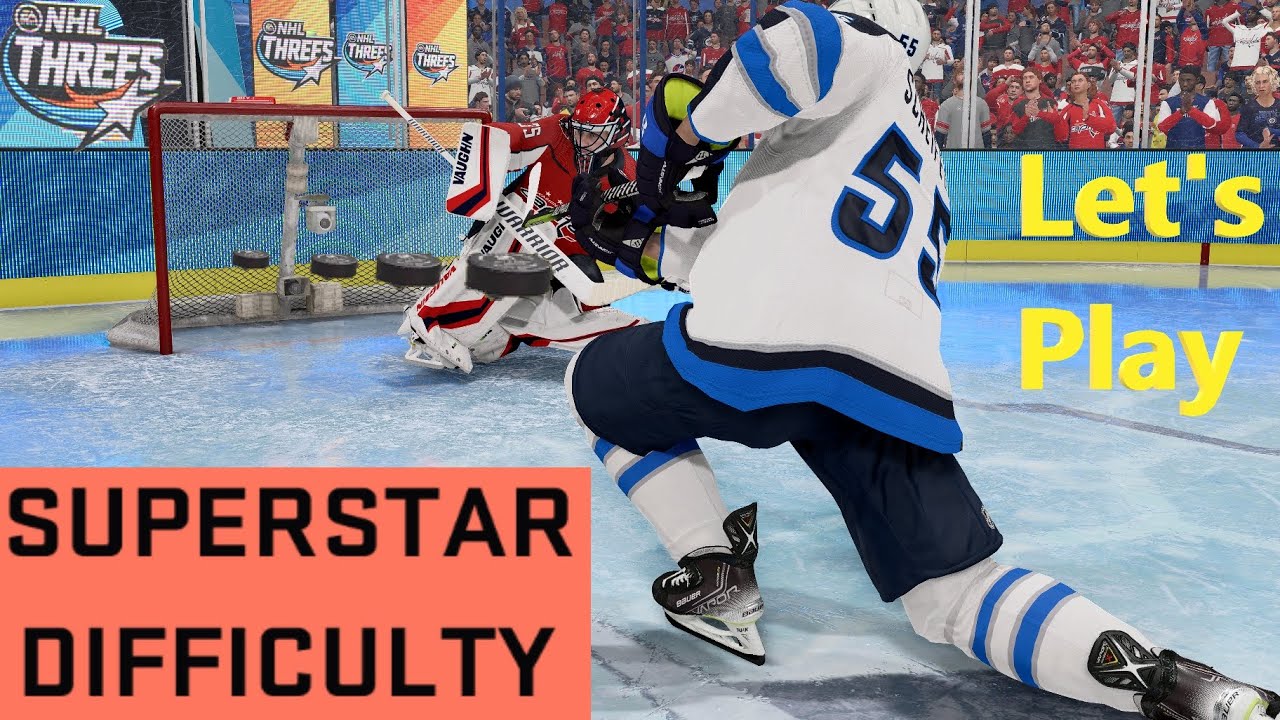 Let's play NHL 23 threes