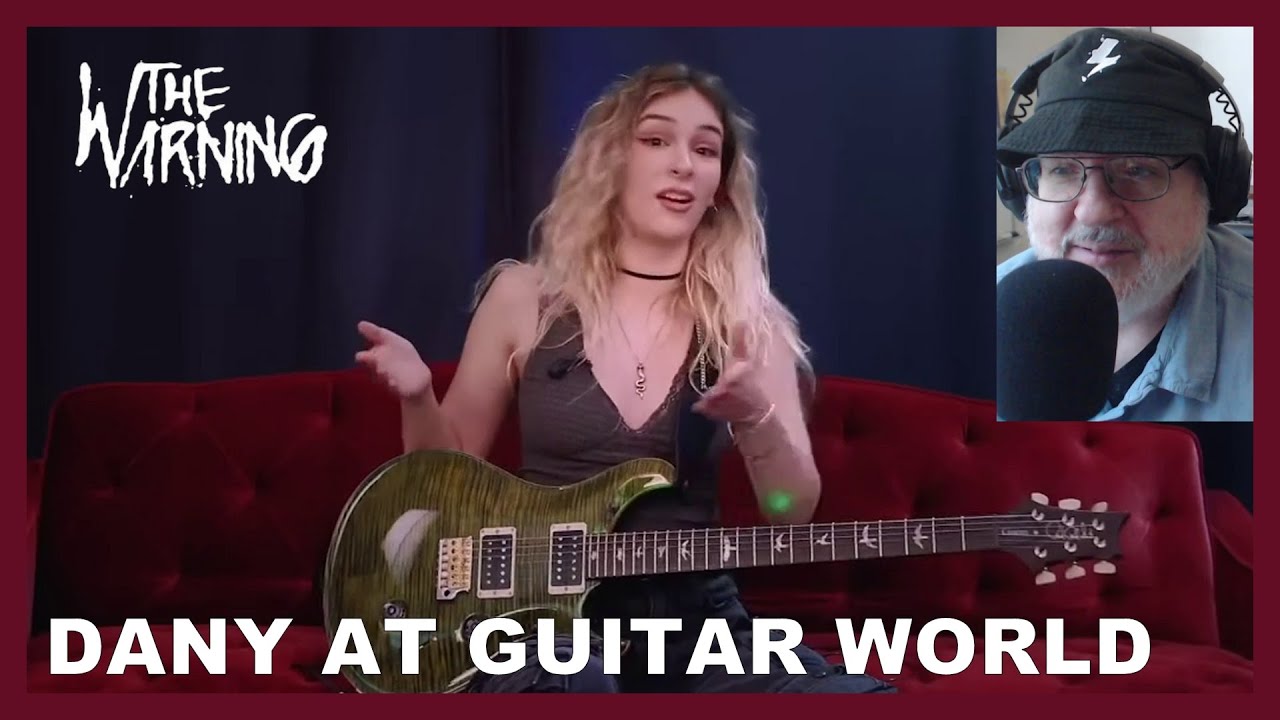 The Warning - Dany at Guitar World Playing Her Favorite Riffs - Reaction and Comments