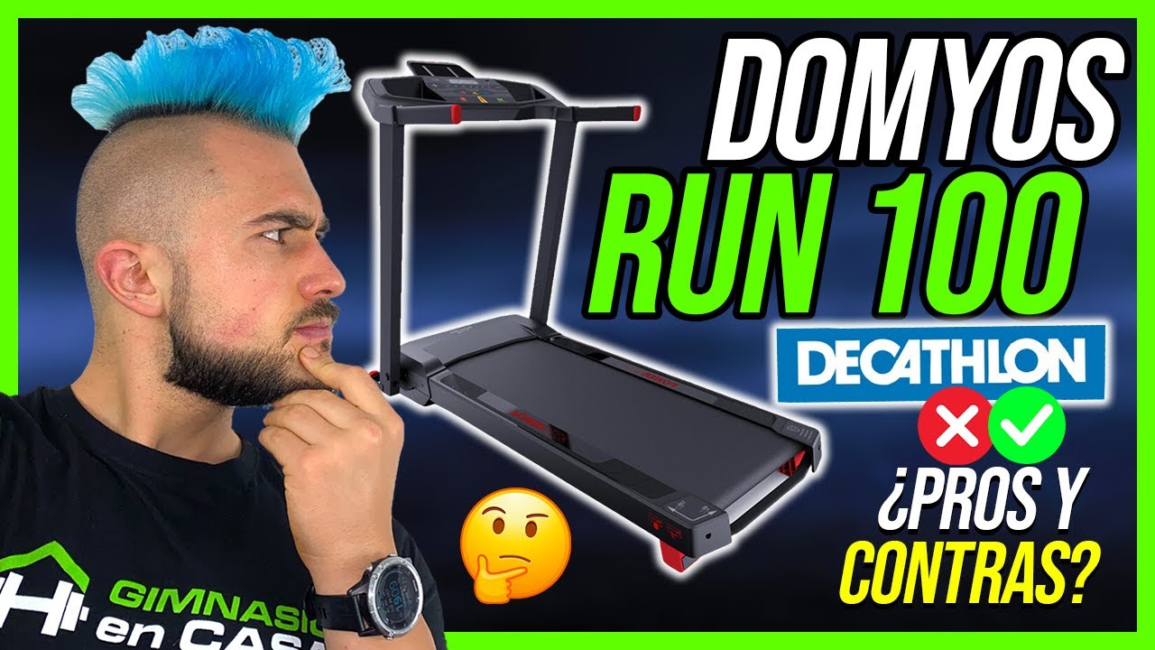 DOMYOS RUN 100: Análisis y Opiniones de la cinta de correr más vendida de Decathlon