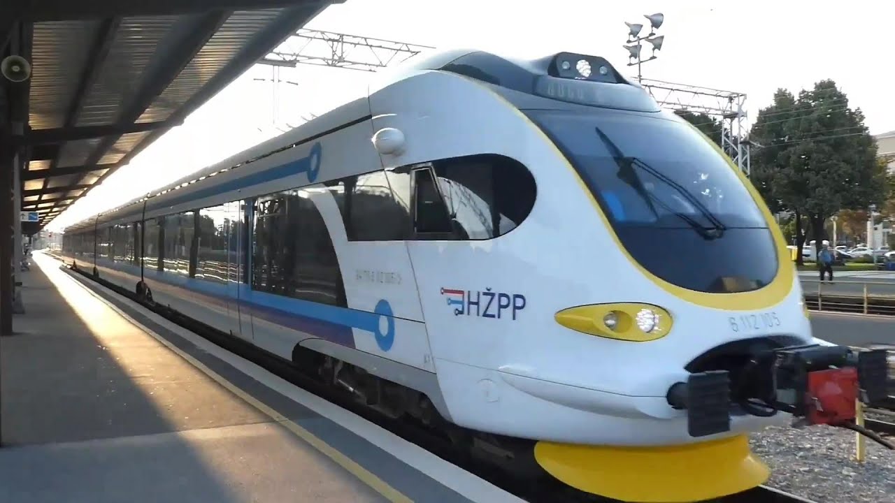 TRAINS In Croatia // Vlakovi, Zagreb