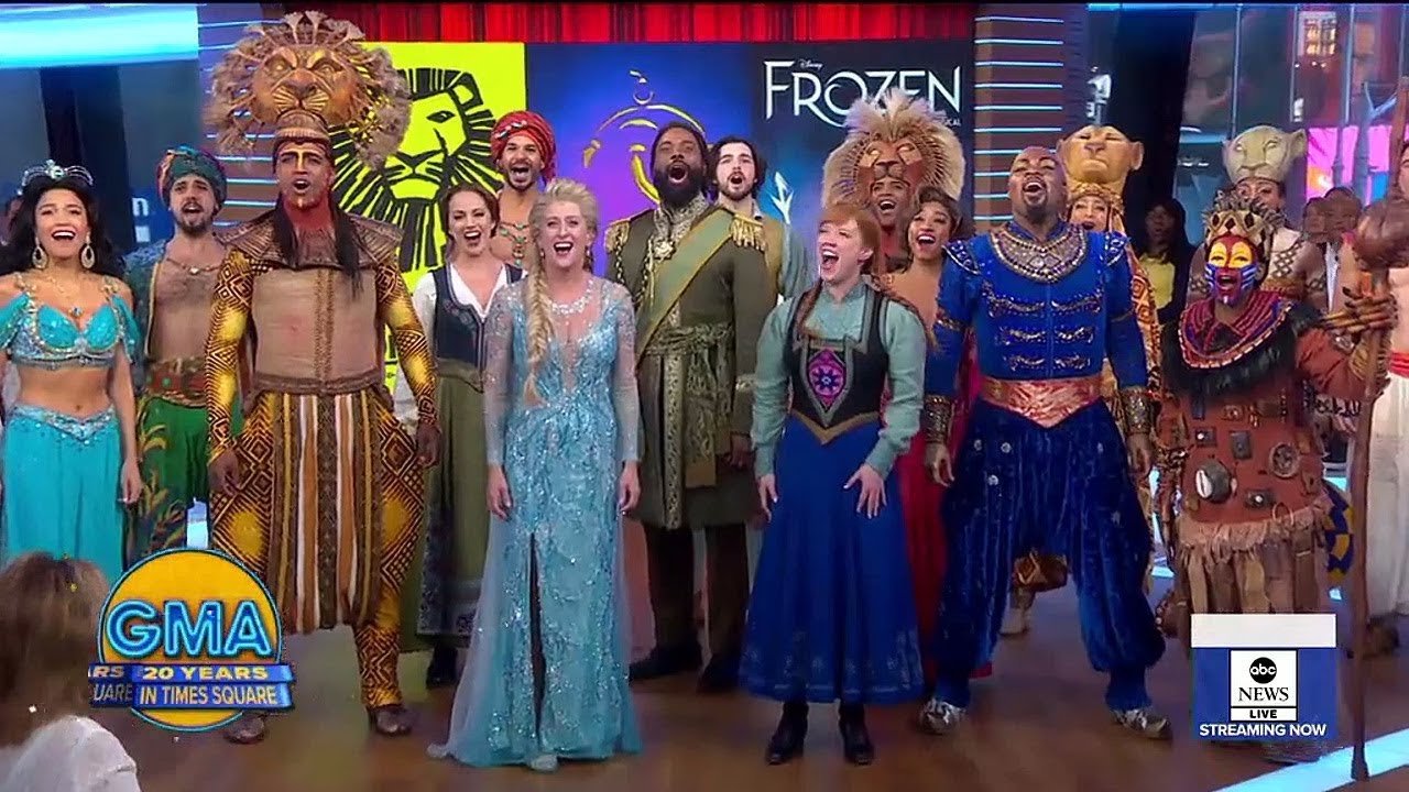 'DISNEY ON BROADWAY' HOMENAGEIA 20 ANOS DO 