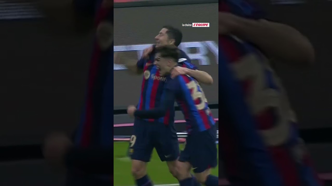 Tous les buts de la finale de la Supercoupe d'Espagne entre le Bar&ccedil;a et le Real Madrid #shorts