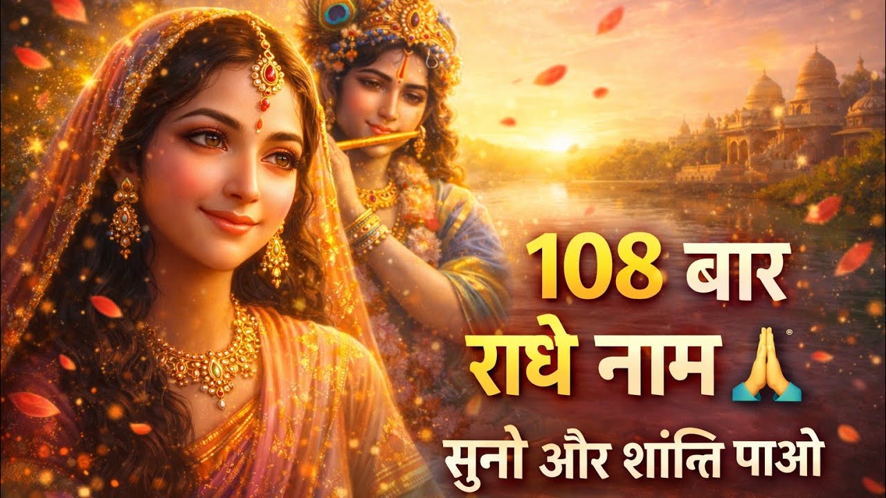 “30 Minute Radhe Naam Jaap | Mind Peace Meditation”