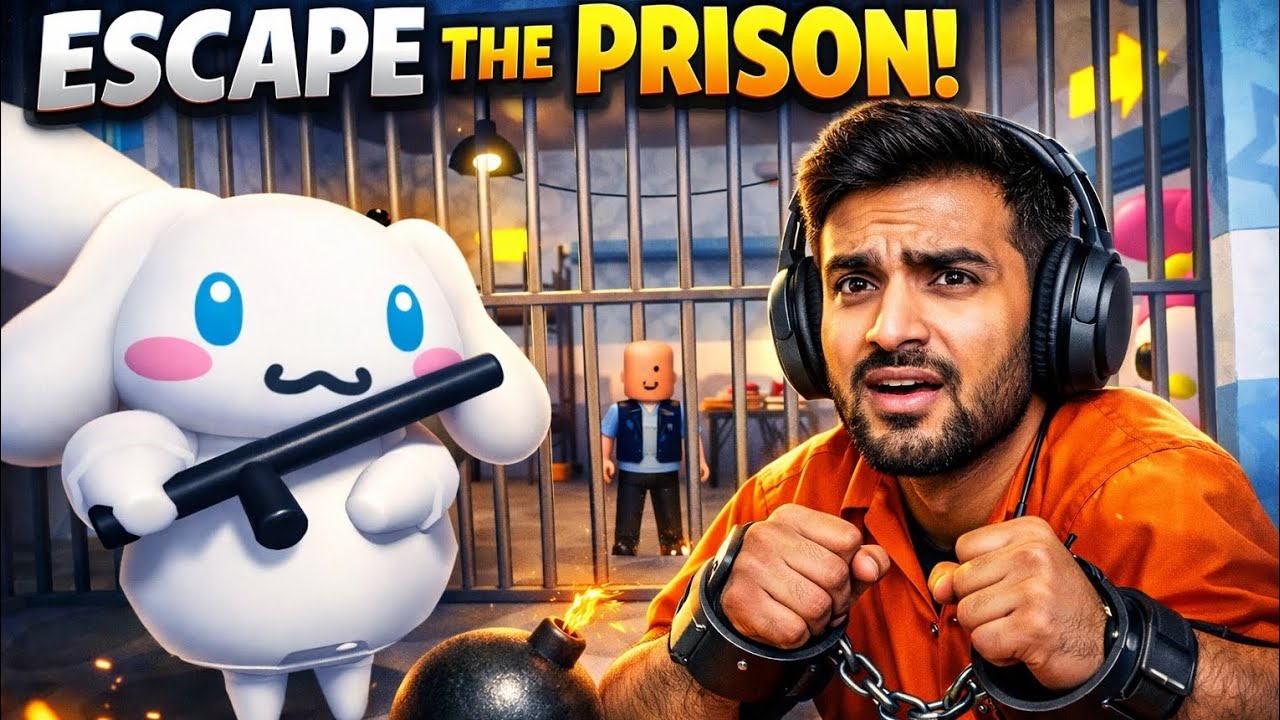 I PLAY CINNAMOROLL'S PRISON RUN ON ROBLOX 💥