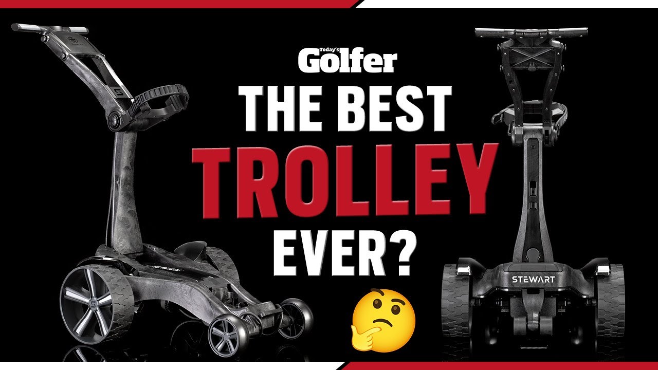 THE GOLF TROLLEY TO BEAT THEM ALL? 🎮🚶⛳️ | Stewart Golf Vertx Remote review