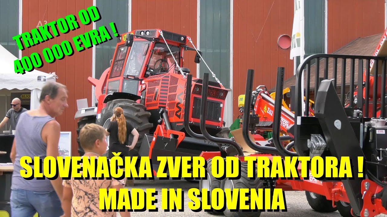 TRAKTOR ! ŠOK - SLOVENAČKA ZVER od 18 TONA ! Slovenija PRAVI TRAKTORE !  šta je sa ratarima  ...
