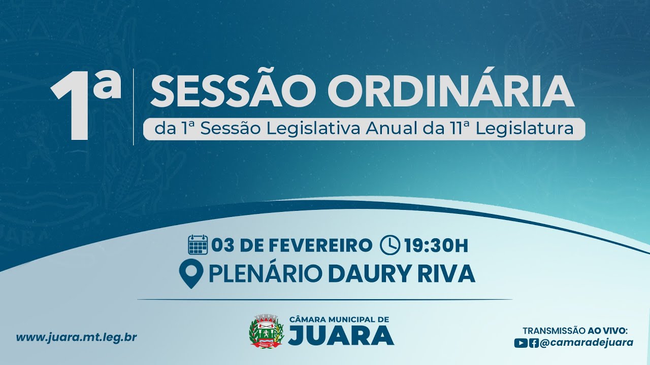 01ª SESSÃO ORDINÁRIA DA 1ª SESSÃO LEGISLATIVA ANUAL DA 11ª LEGISLATURA - 2025