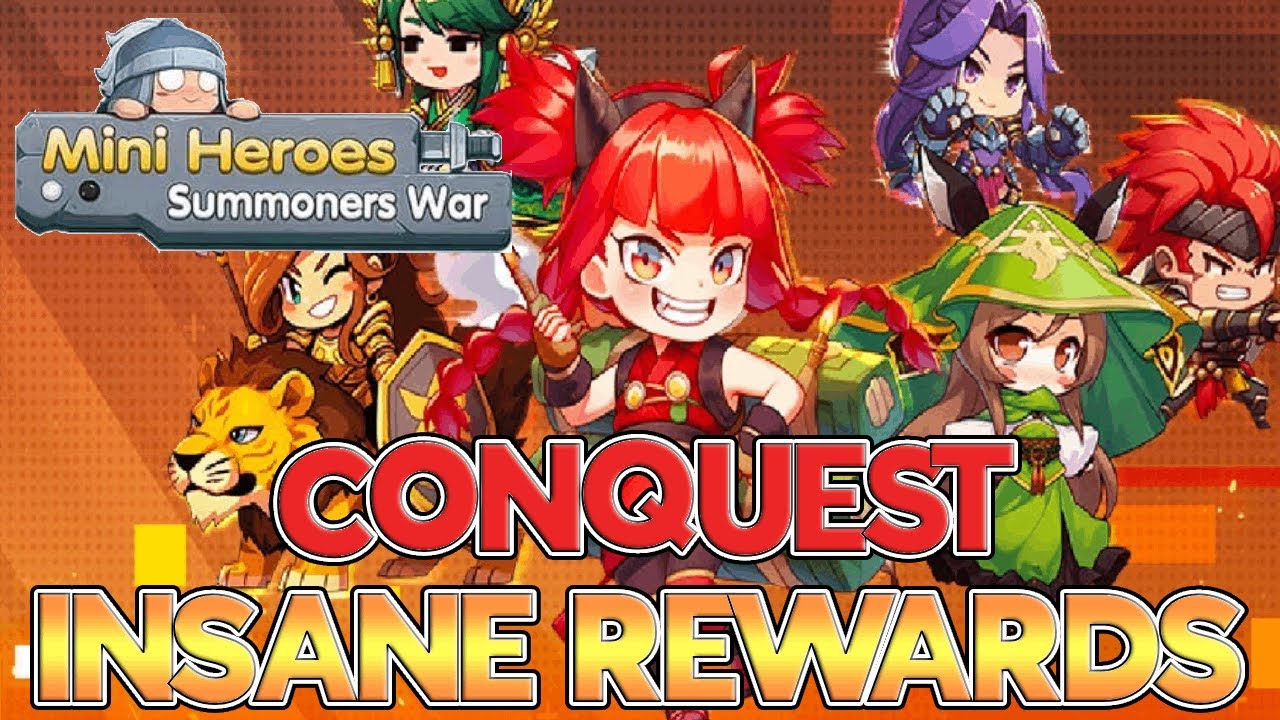 [Sponsored] Mini Heroes: Summoners War! CONQUEST TIME! Full Guide on Conquest! DO THIS NOW!