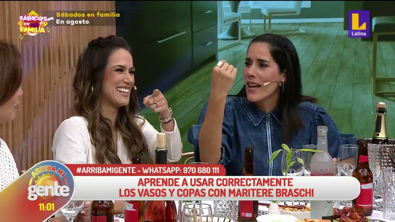 🔴 #ArribaMiGente | Clases de etiqueta social con Maritere Braschi