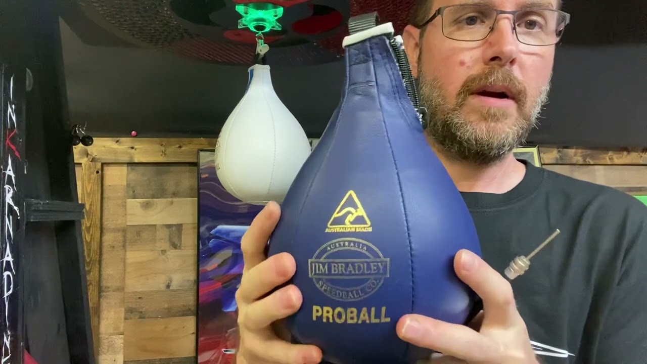 How to inflate your 25cm 6x9 Jim Bradley Proball Speed Bag 4/6/2022