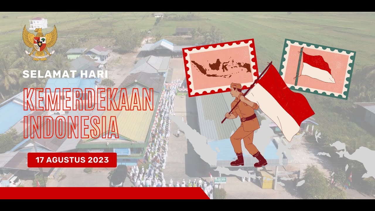 Upacara 17 Agustus Santri Pondok Pesantren Ishlahul Aulad