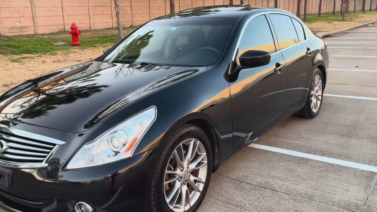 2013 Infiniti G37 journey 88K miles nav rear camera walk around video call 832 495 1608￼
