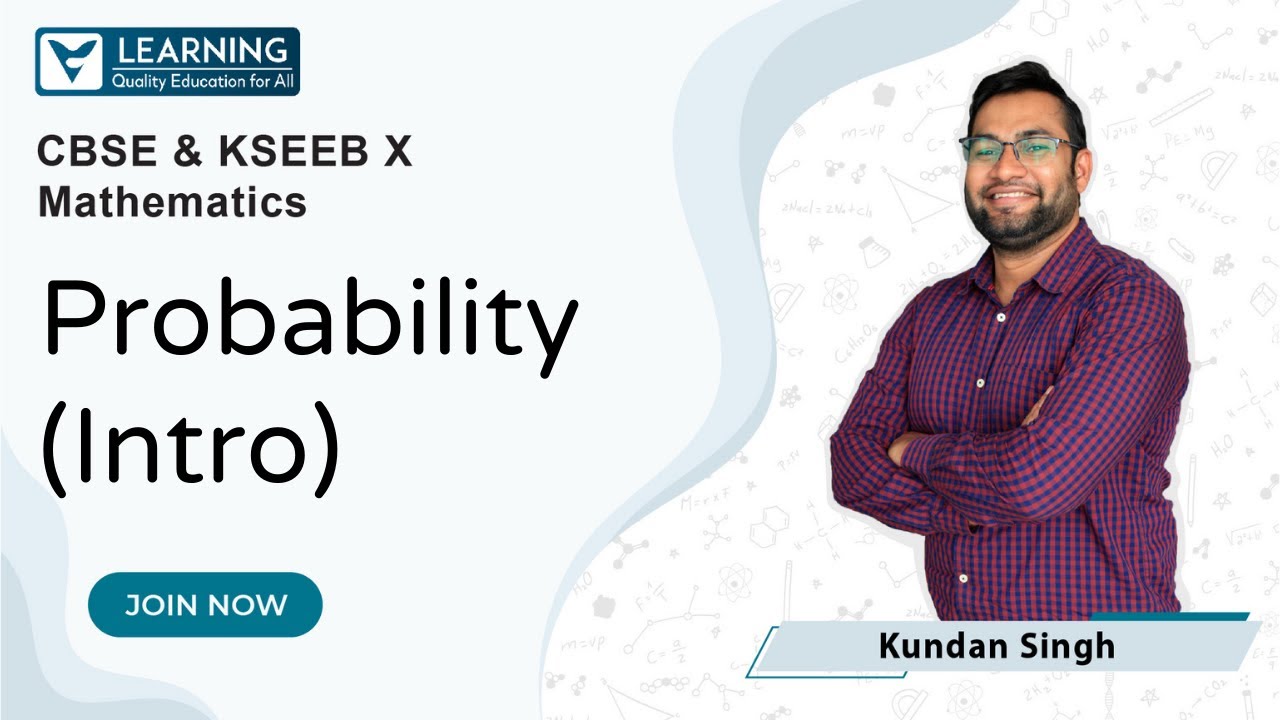 KSEEB & CBSE Class 10 Maths | Probability | Part 1 | Vista's Learning