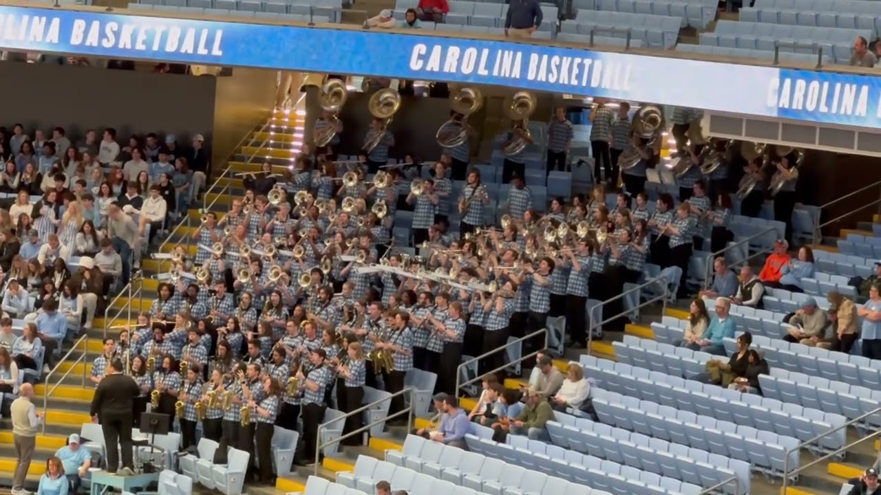 Unc pep band 1 1-13-24