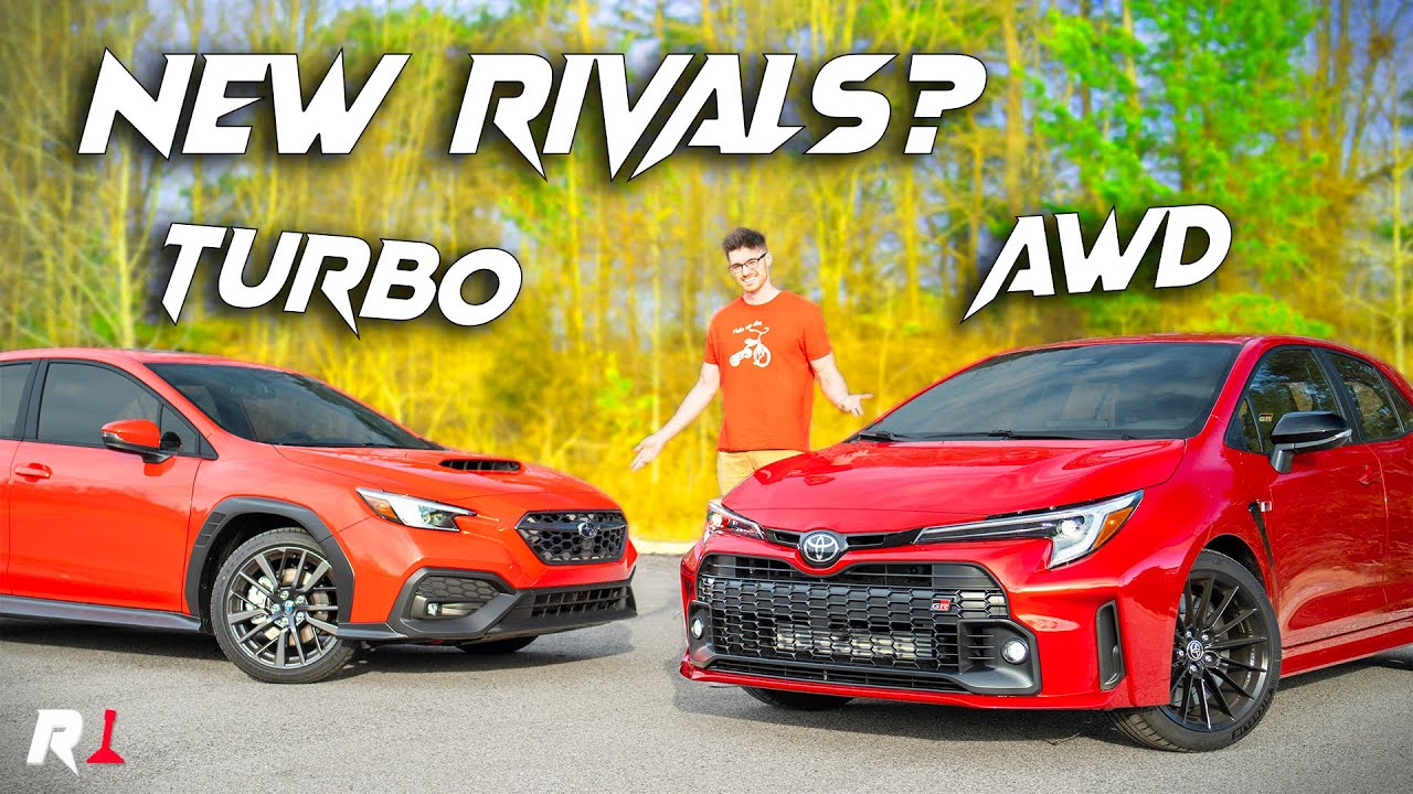 Сравнение Toyota GR Corolla и Subaru WRX MT и разгон от 0 до 60 миль в час / Проверка на практике