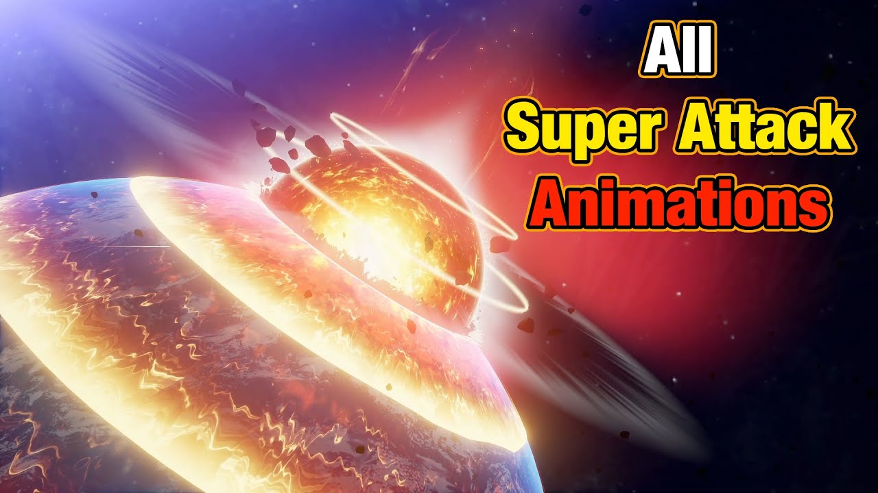 Dragon Ball Z Kakarot - All Break Super Attack Animations, Z-Combo's, Super Finishes!!