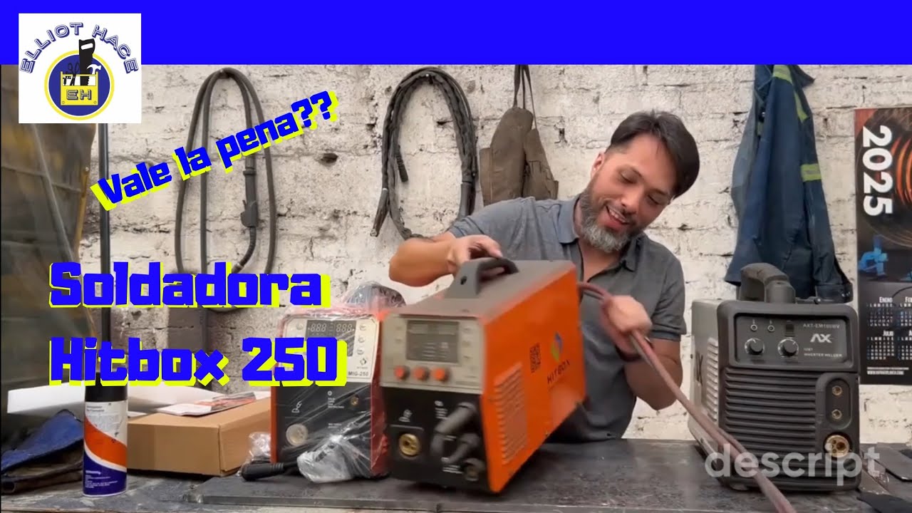Soldadora MIG Hitbox 250 Review y Ensamble (Unboxing y Prueba) 🔥 ¿Vale la Pena?