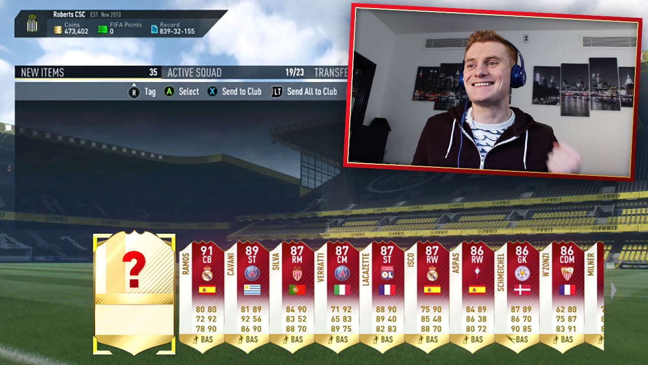 88 RED IFS & 2 LEGENDS IN TOP 100 MONTHLY FUT CHAMPIONS REWARD PACKS!!!