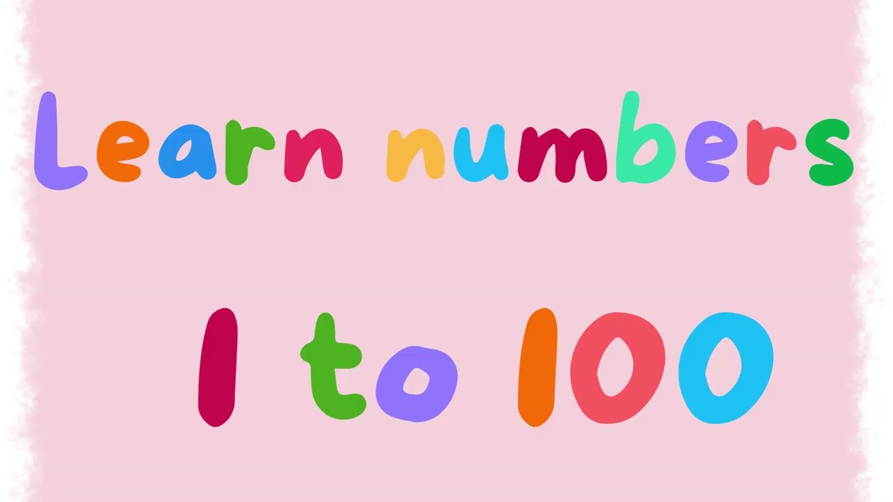 Count Numbers 1 to 100 for Children | Number Counting 1 to 100 in English | Learn Numbers 1 to 100