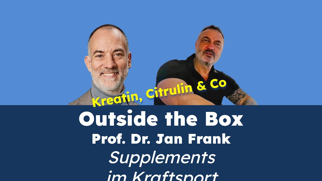 Brauchen Sportler Supplements? Prof. Dr. Jan Frank klärt auf- Wirkung, Mythen und Wissenschaft