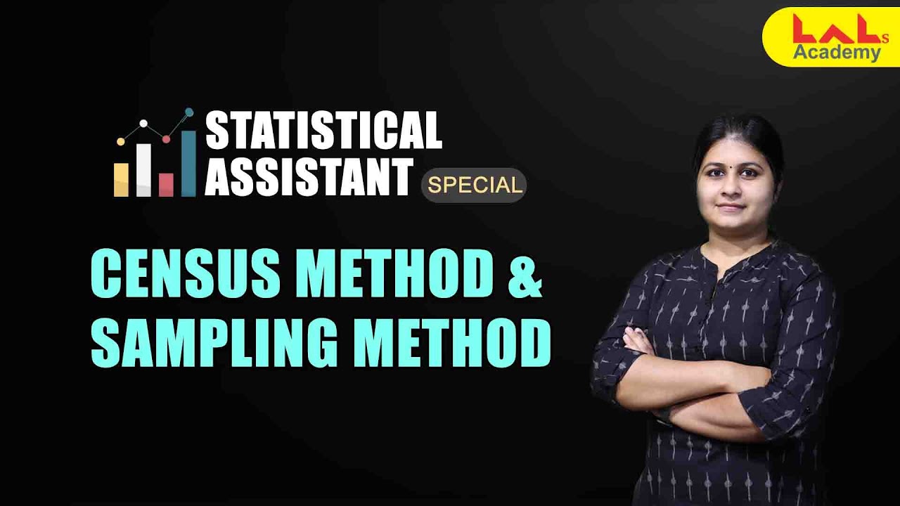 CENSUS METHOD & SAMPLING METHOD | STATISTICS | Lal's Academy
