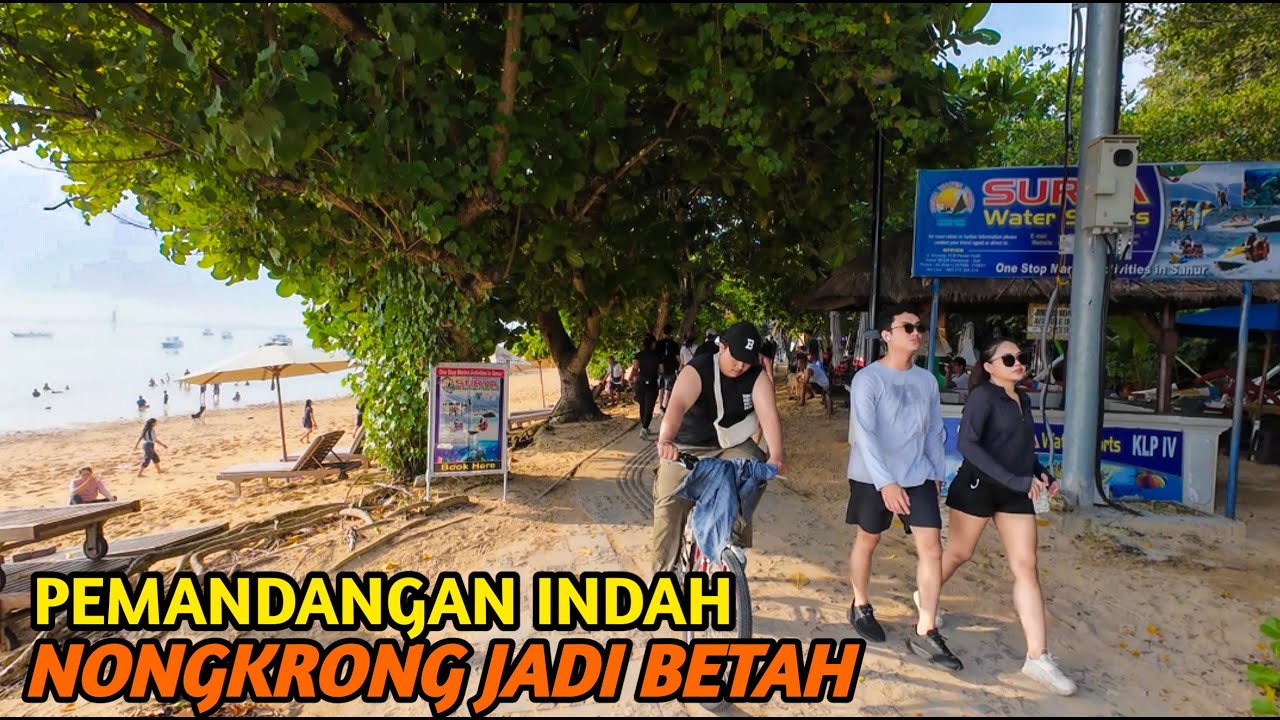 Bikin Betah Nongkrong di Pantai Sanur Bali Yang Sebelah Sini