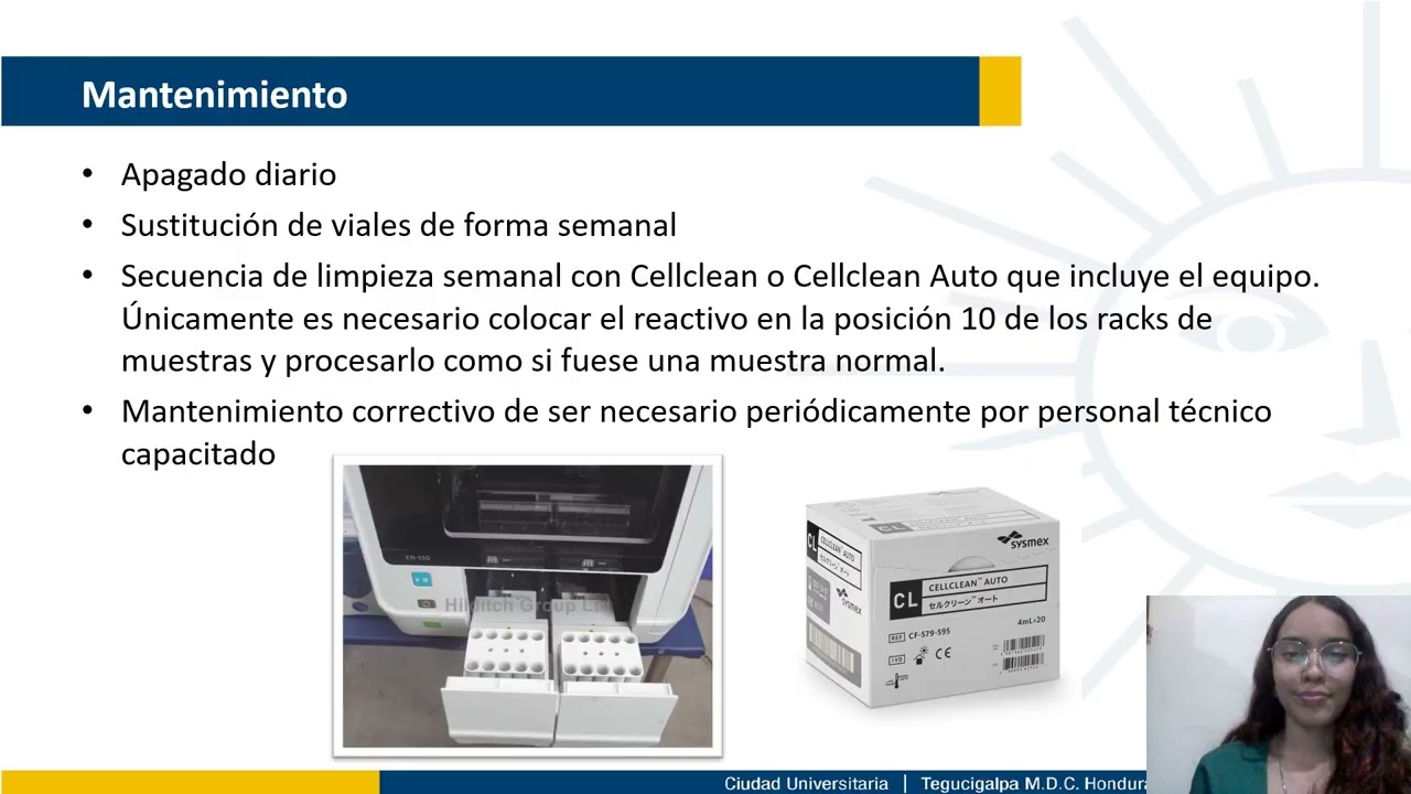 Equipo Automatizado en Hematología (Sysmex Xn-550 y Cobas t411)